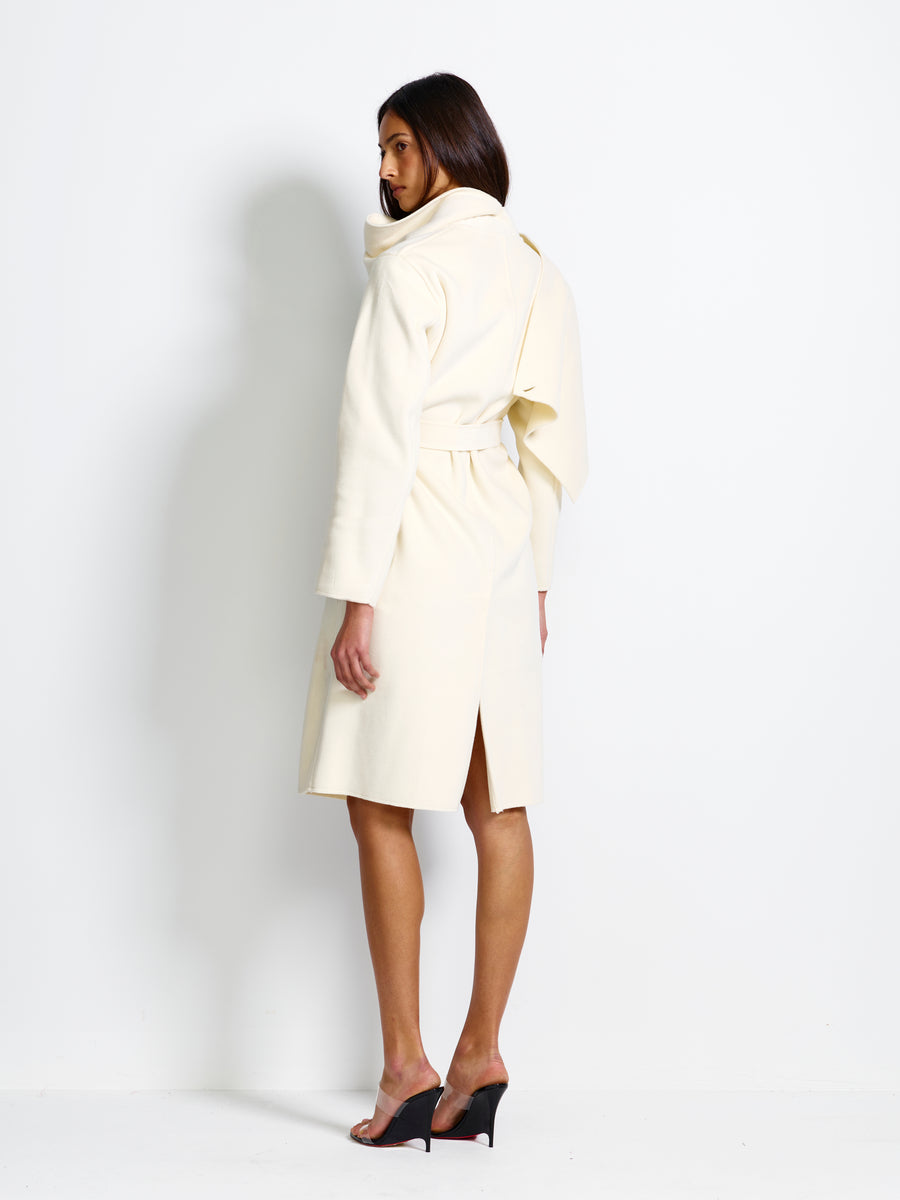 Elisabetta Coat - Ivory