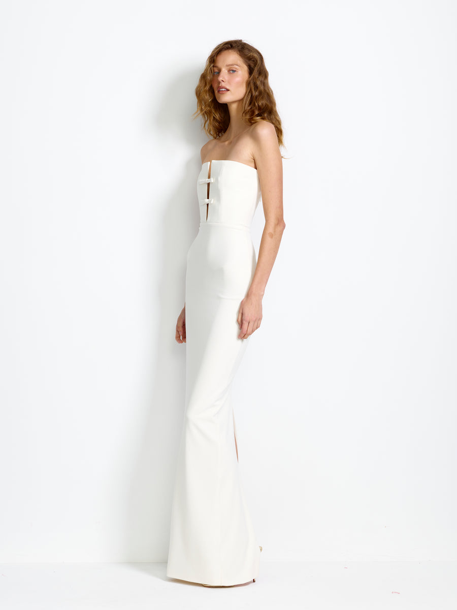 Addison Gown - Ivory