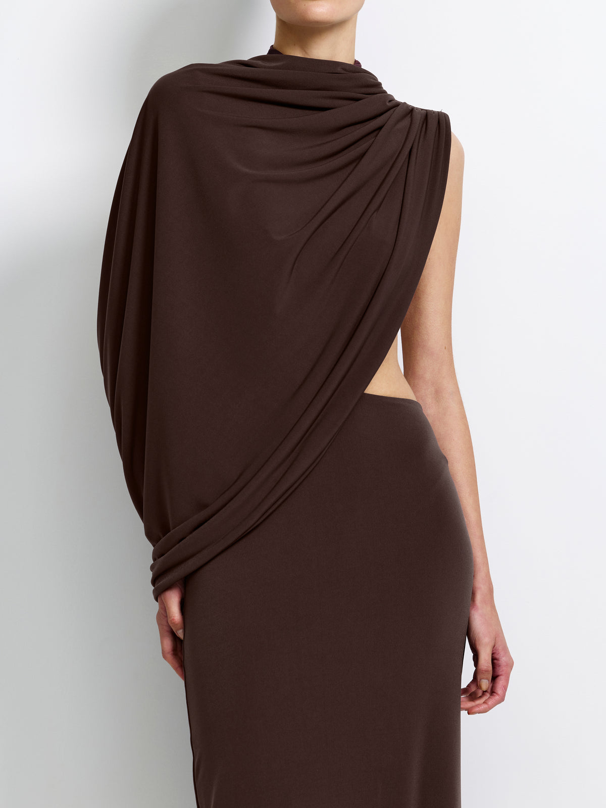 Aleksi Gown - Chocolate Plum