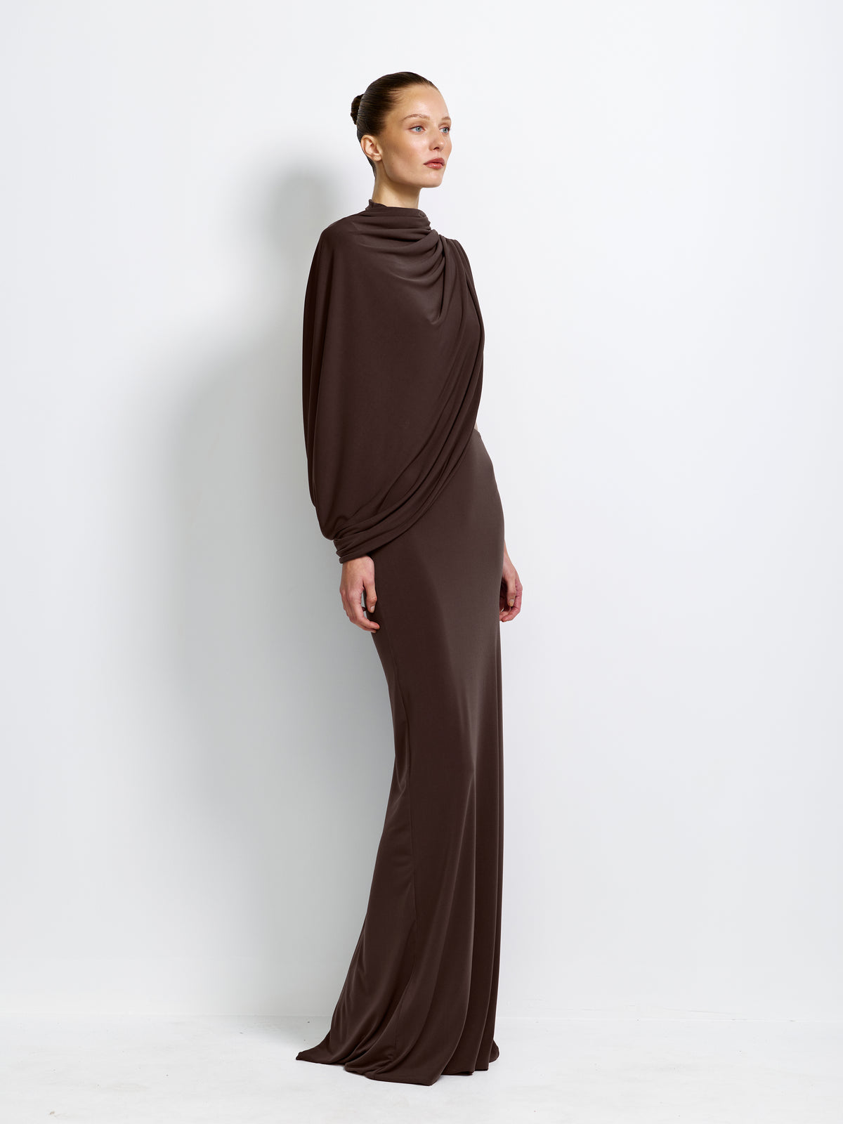 Aleksi Gown - Chocolate Plum