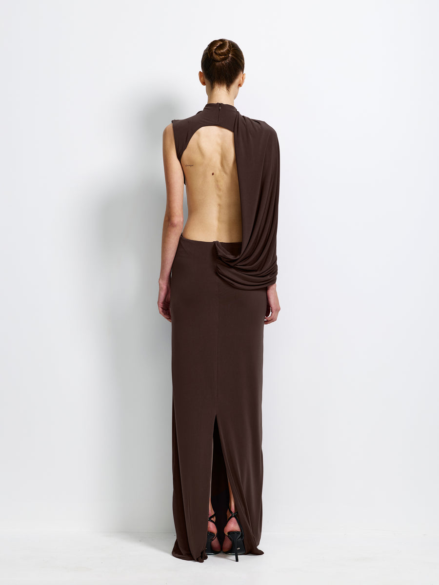 Aleksi Gown - Chocolate Plum
