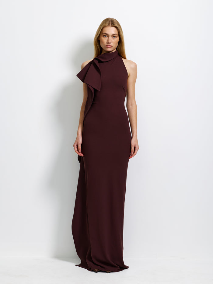Alessia Gown - Chocolate Plum