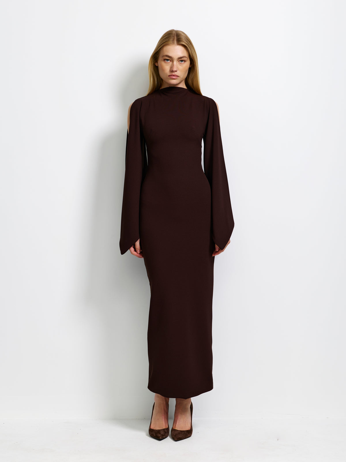 Ambrose Dress - Coffee
