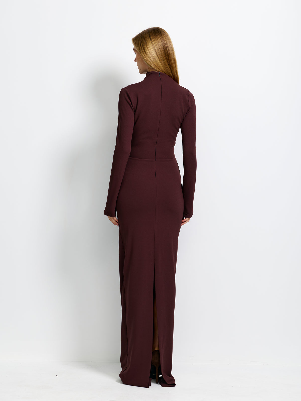 Avian Gown - Chocolate Plum