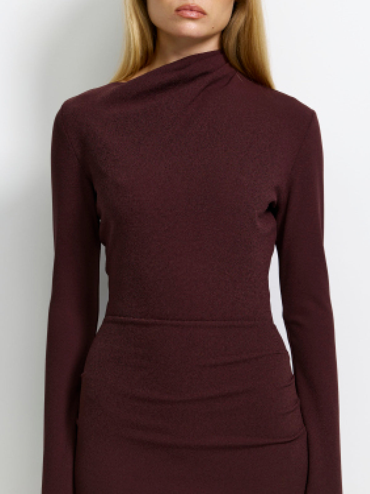 Avian Gown - Chocolate Plum