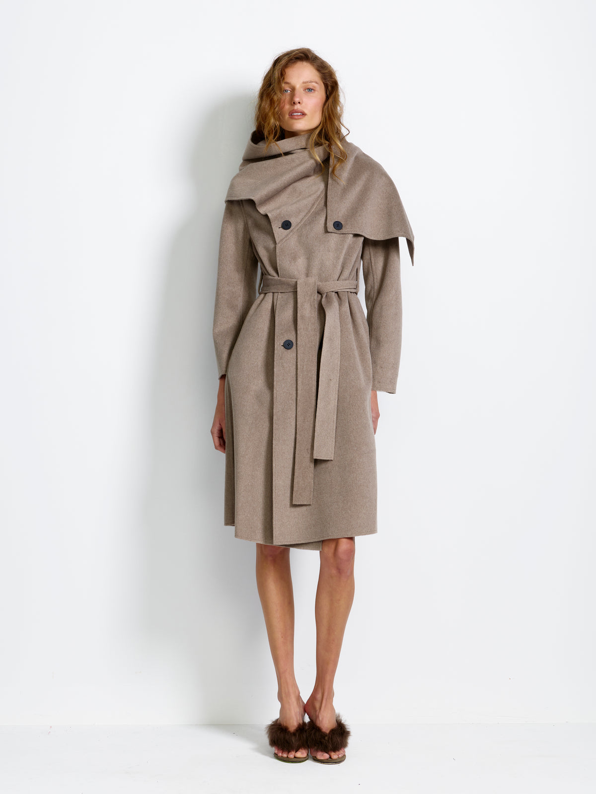 Elisabetta Coat - Taupe
