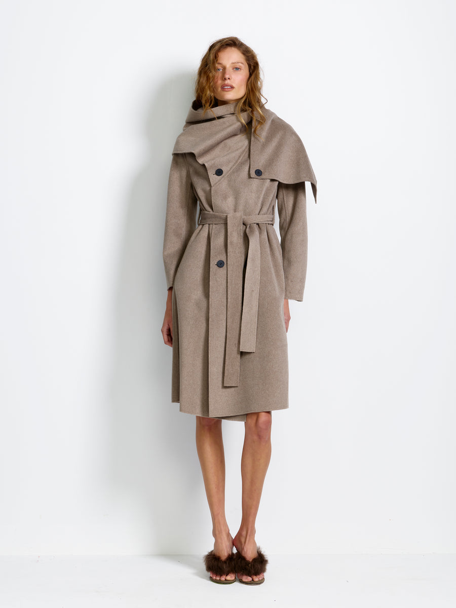 Elisabetta Coat - Taupe