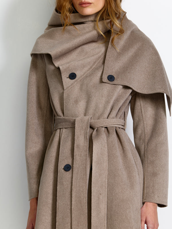 Elisabetta Coat - Taupe