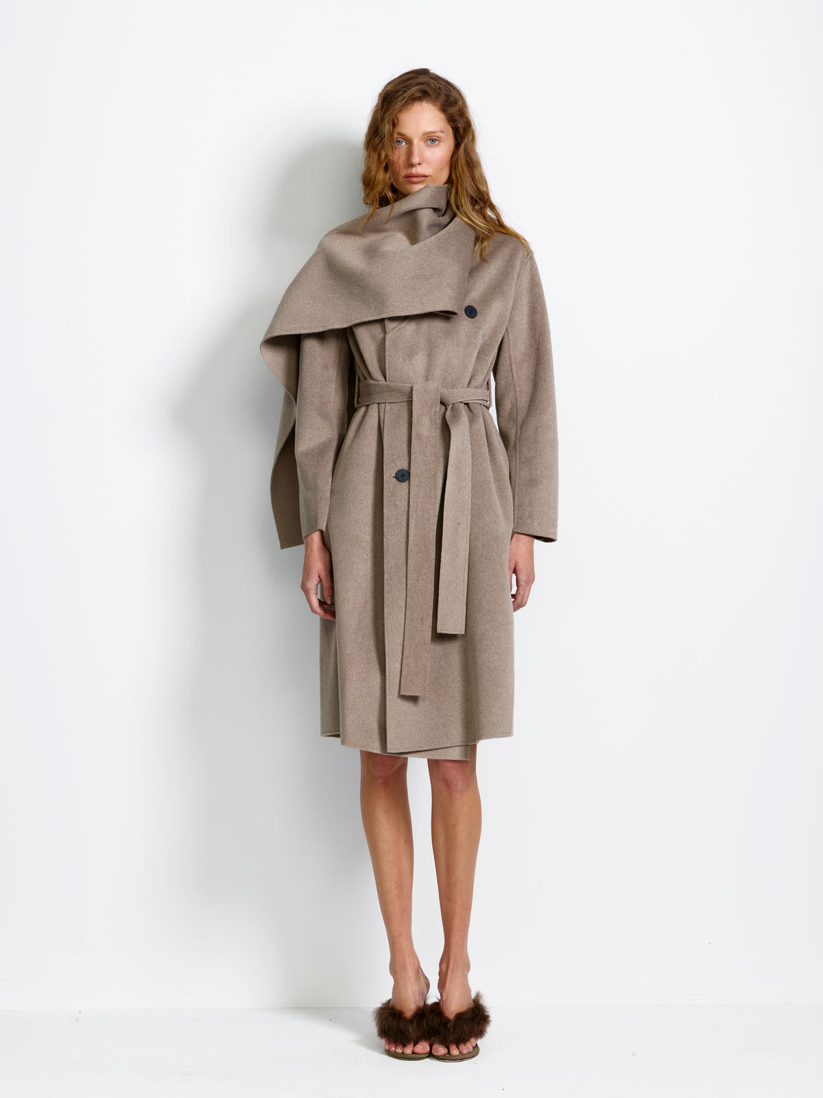 Elisabetta Coat - Taupe