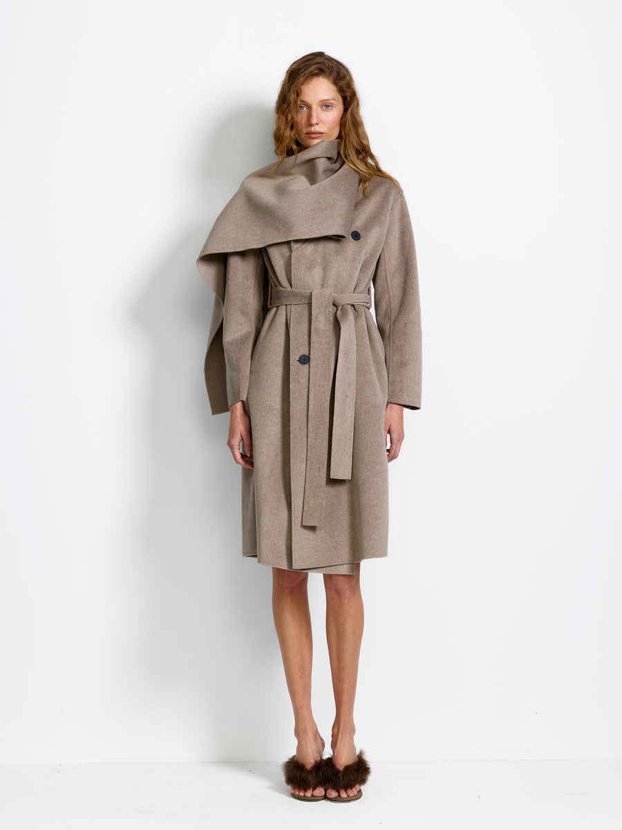 Elisabetta Coat - Taupe