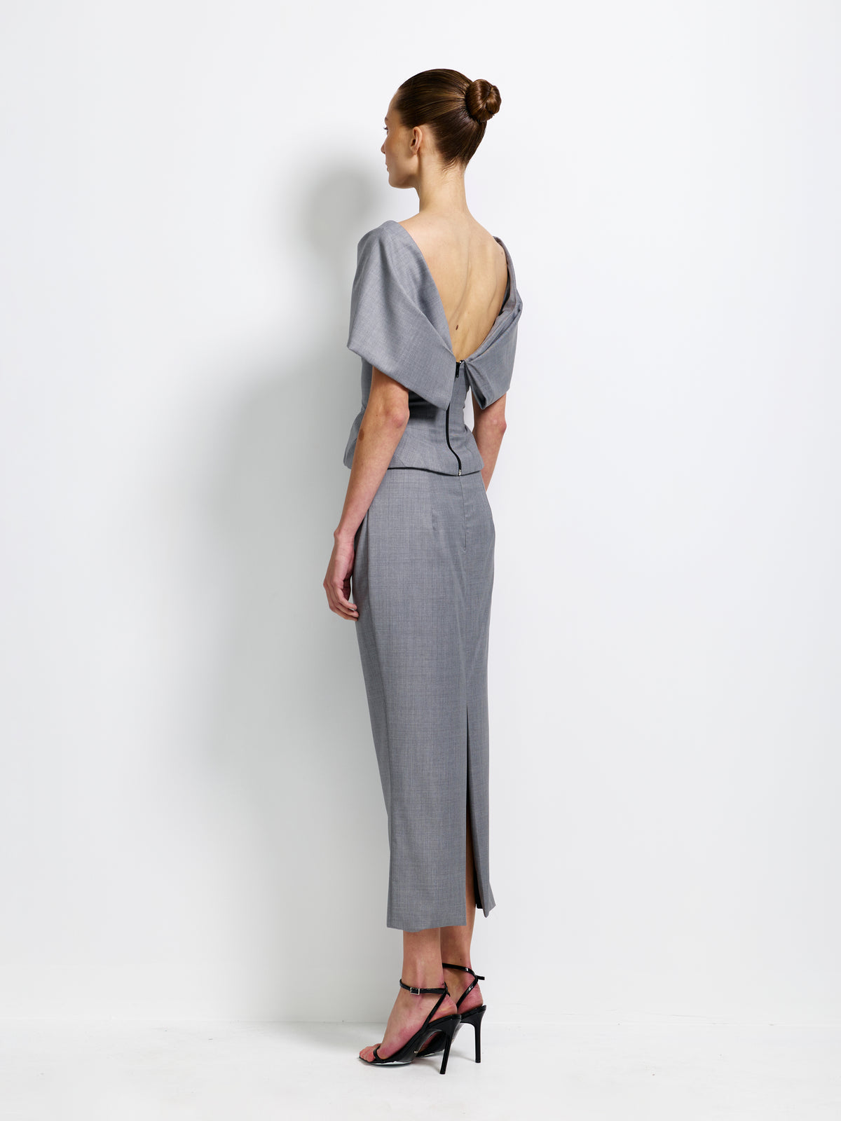 Eliza Bodice - Grey