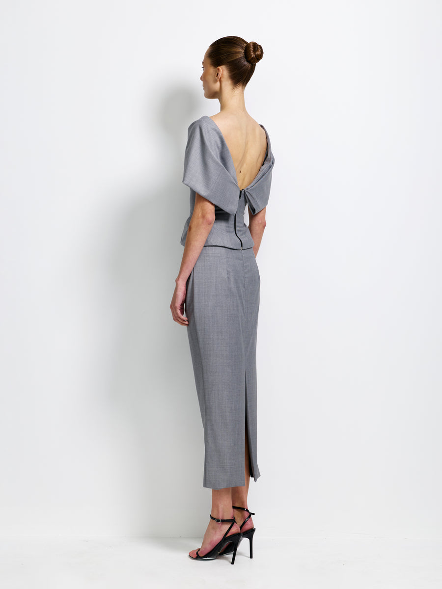 Eliza Bodice - Grey