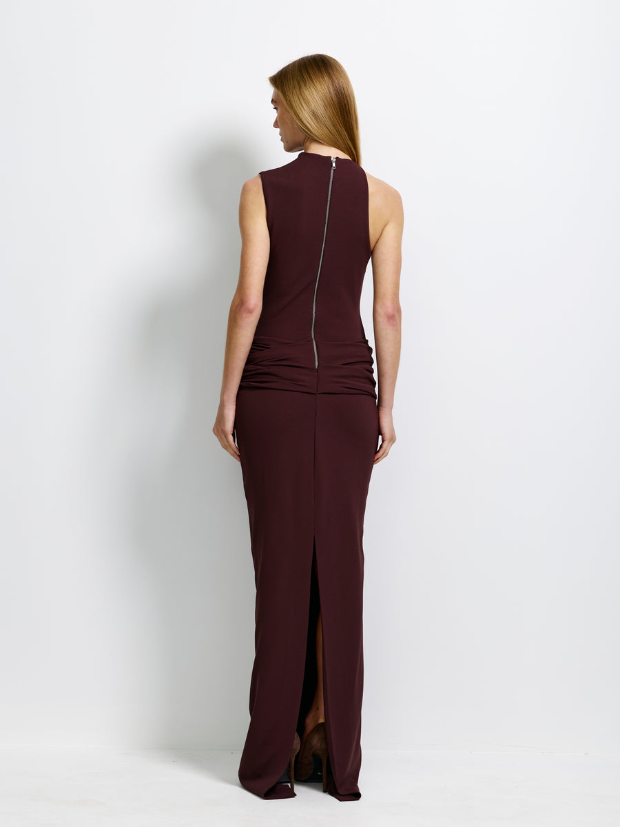 Emmeline Gown - Chocolate Plum