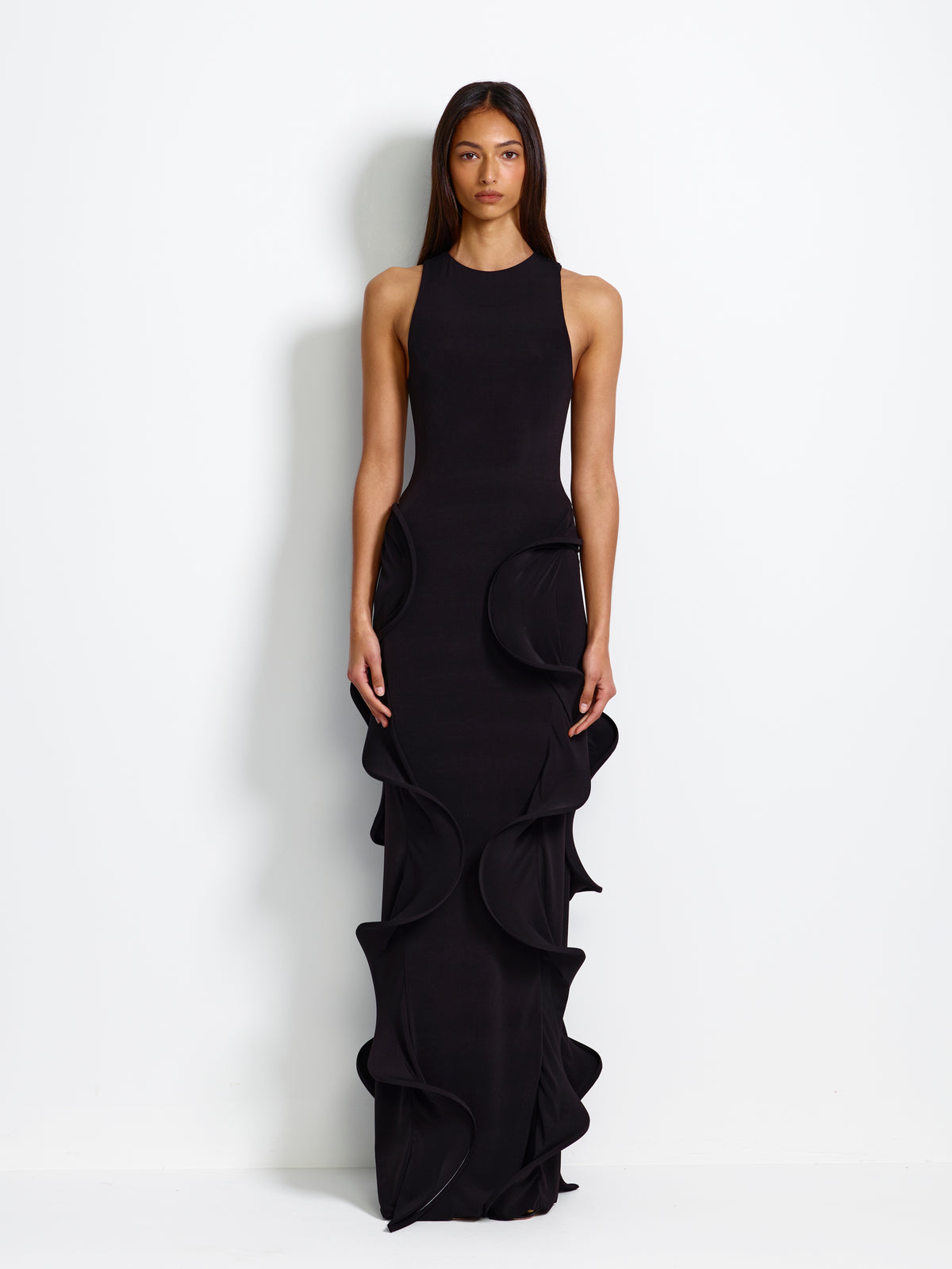 Halo Gown - Black