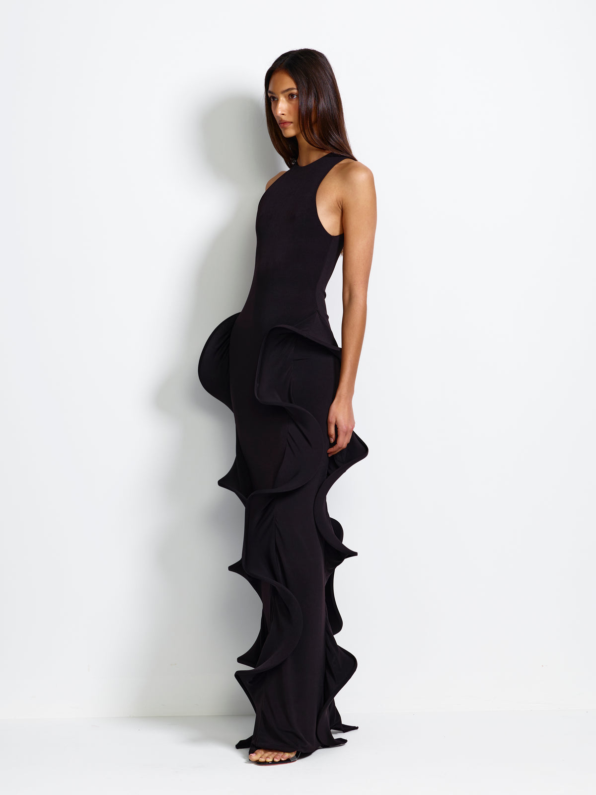 Halo Gown - Black