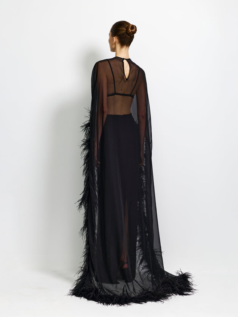 Selene Cape - Black