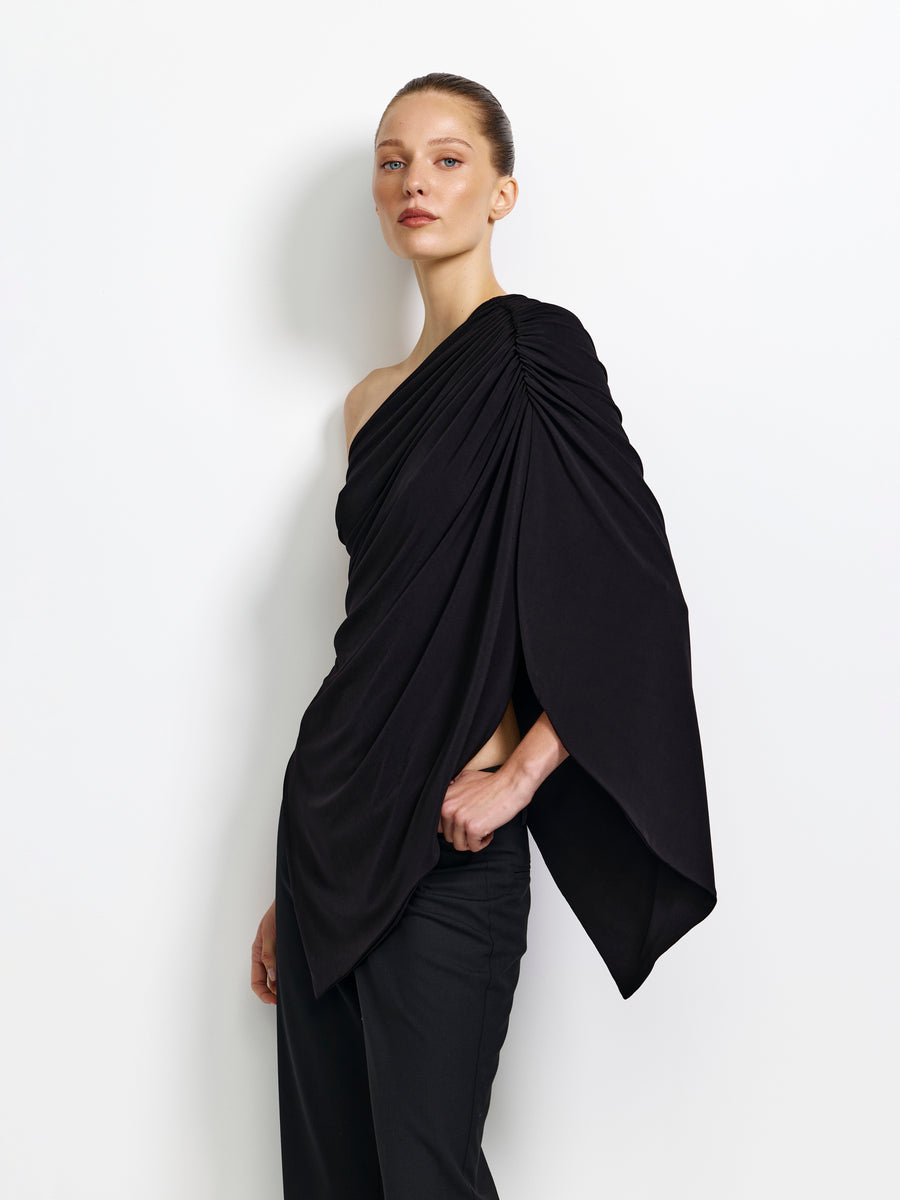 Valentina Top & Skirt - Black