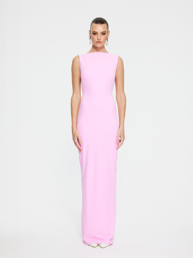 VERONA GOWN - Taffy Pink
