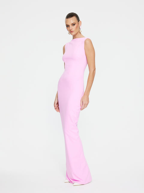 VERONA GOWN - Taffy Pink
