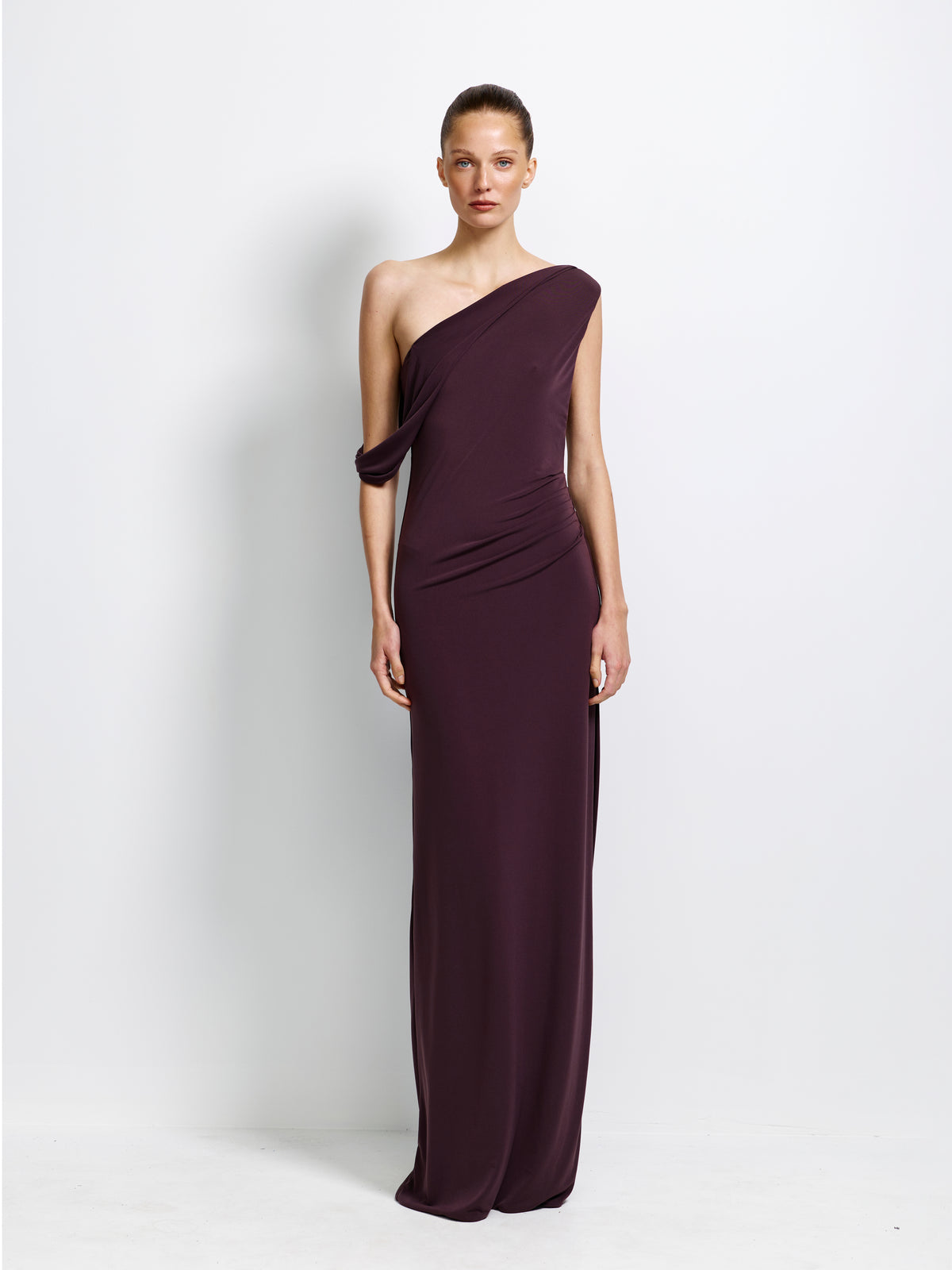 Zena Gown - Chocolate Plum