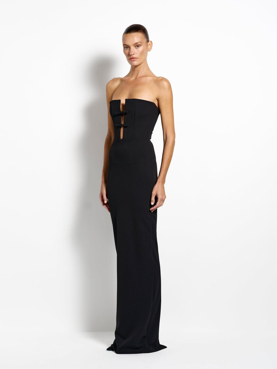 Addison Gown - Black S Addison Gown - Black S