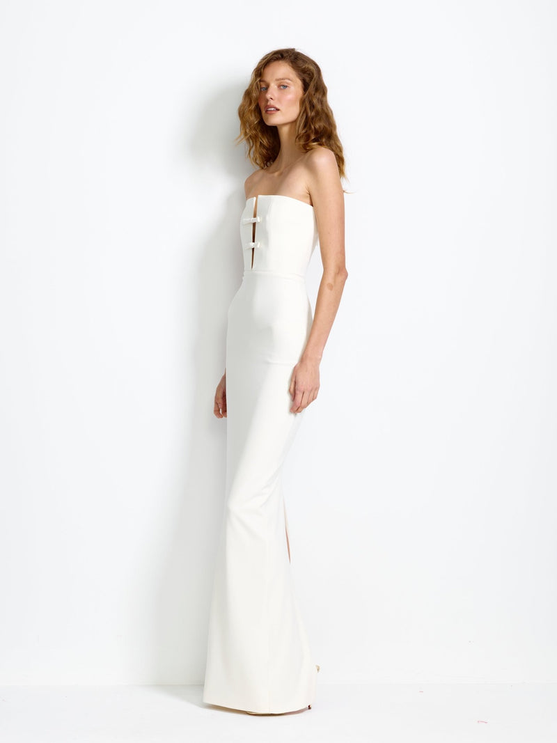 Addison Gown - Ivory - EFFIE KATS