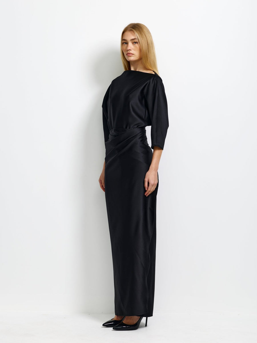 Ailany Gown - Black - EFFIE KATS