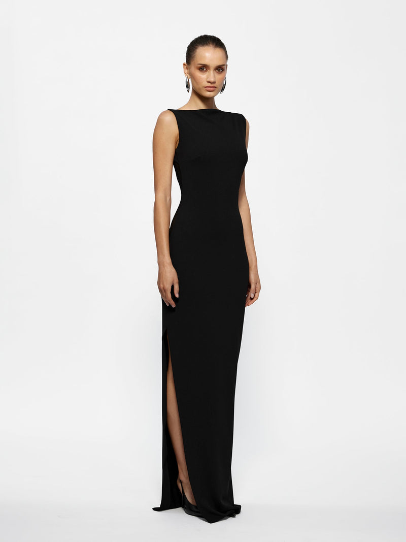 Aisha Gown - Black - EFFIE KATS