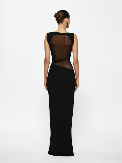 Aisha Gown - Black - EFFIE KATS