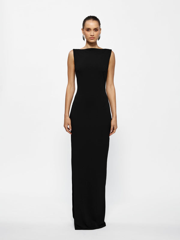 Aisha Gown - Black - EFFIE KATS