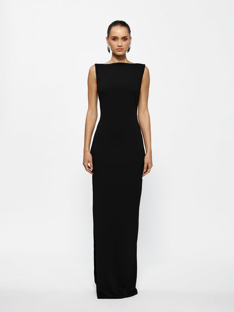 Aisha Gown - Black - EFFIE KATS