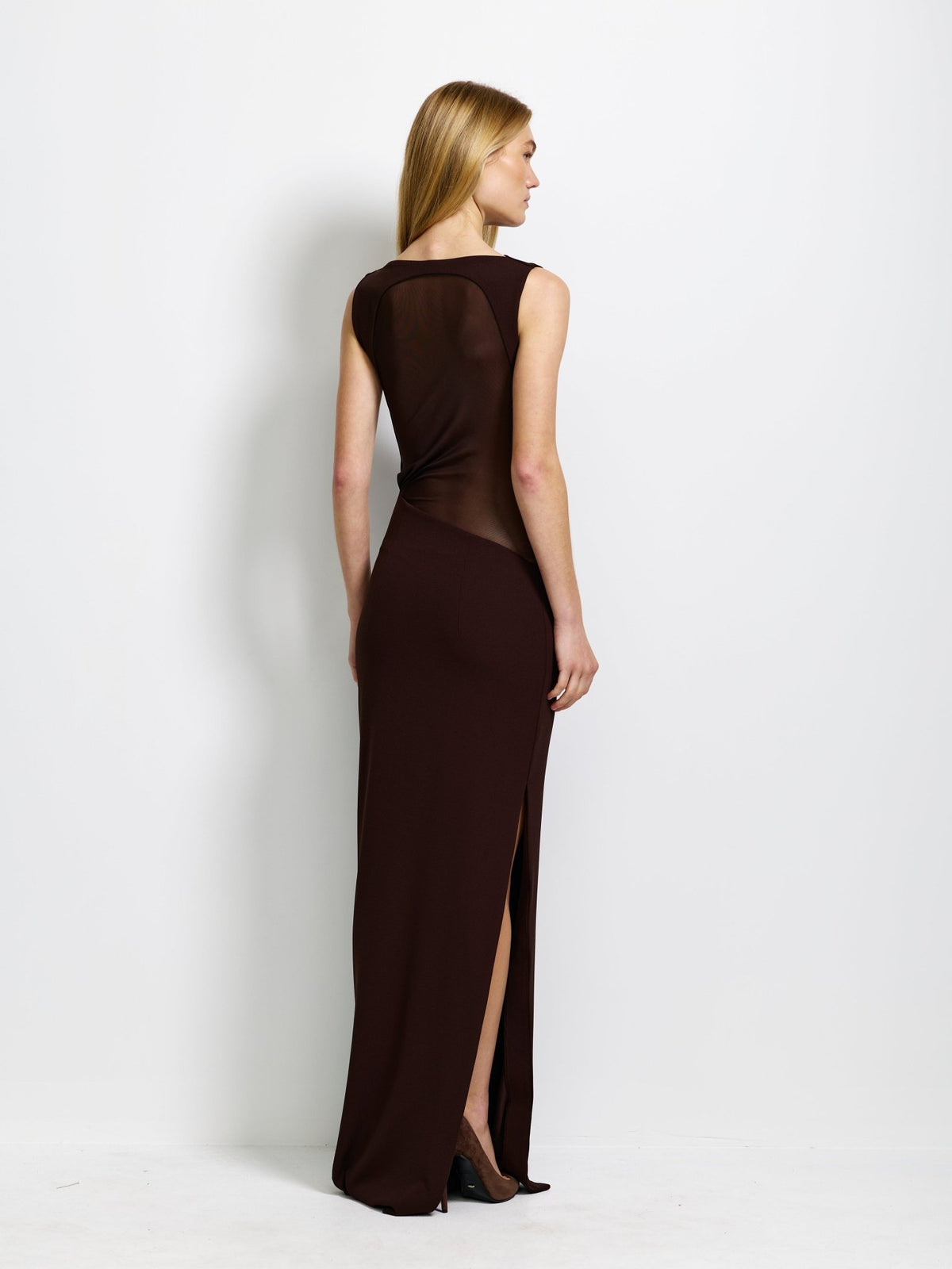 Aisha Gown - Coffee - EFFIE KATS