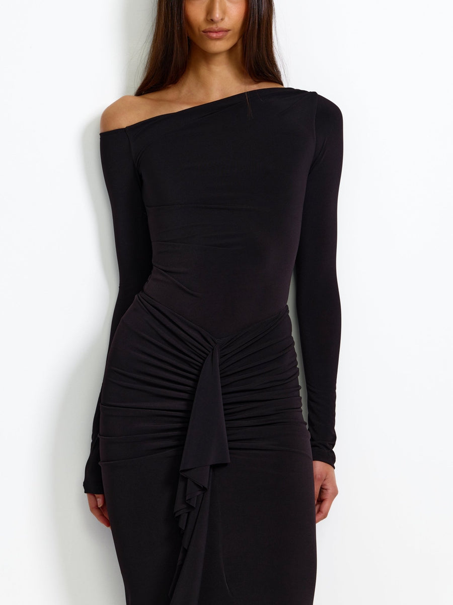 Albany Bodysuit - Black - EFFIE KATS