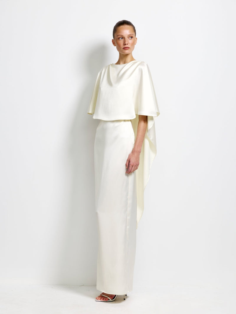 Alessandra Gown - Ivory - EFFIE KATS