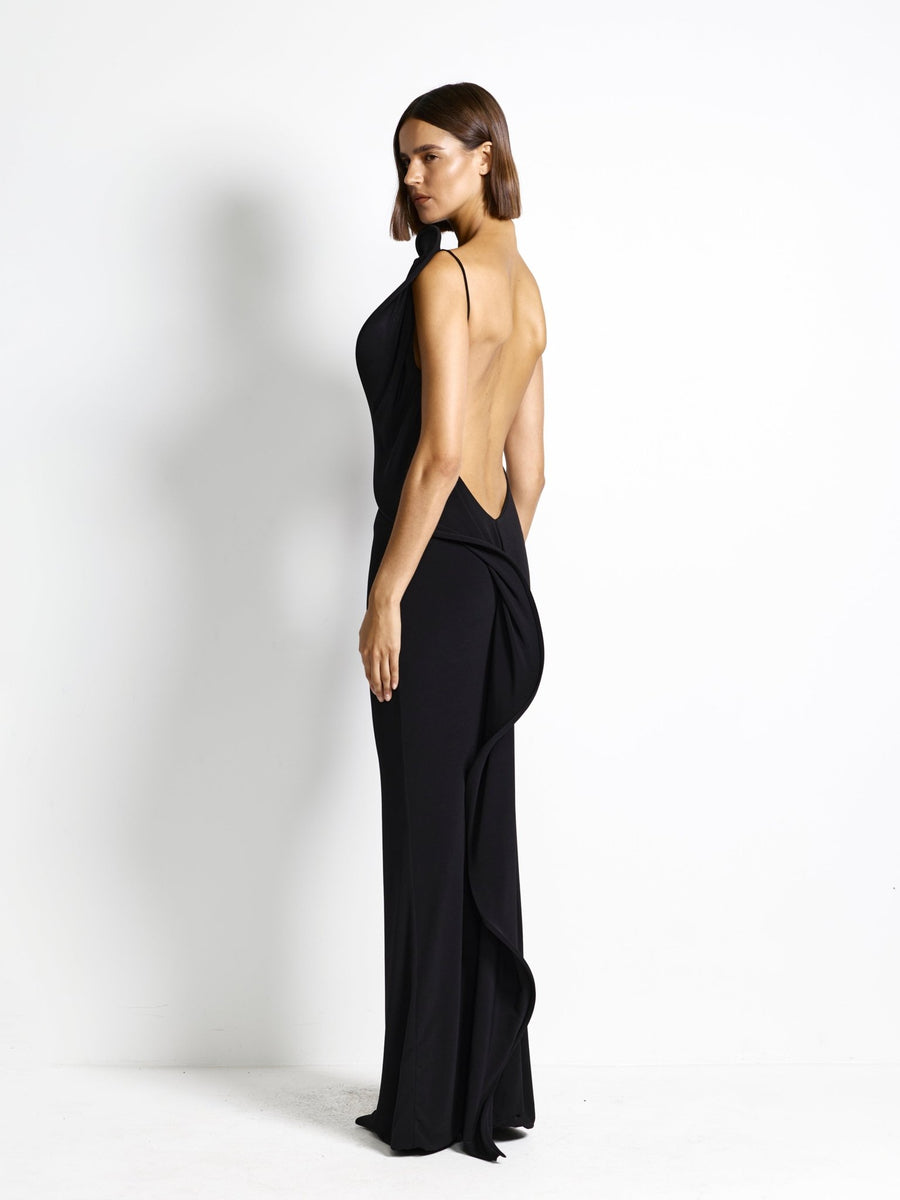 Alessia Gown - Black - EFFIE KATS