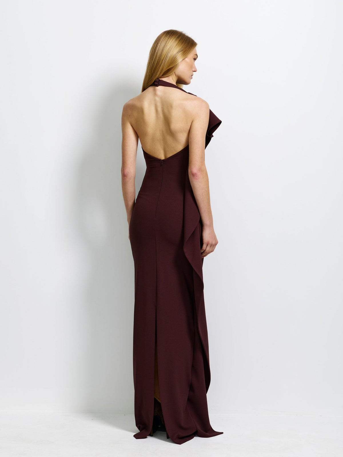 Alessia Gown - Chocolate Plum - EFFIE KATS