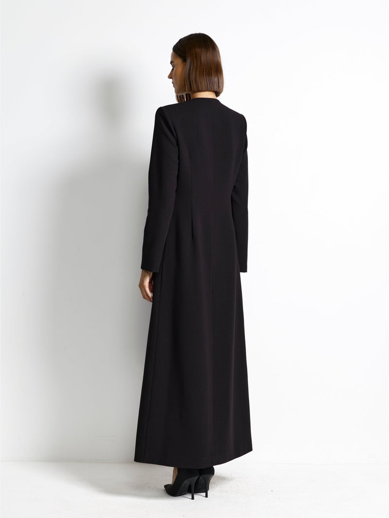 Alexandra Coat - Black - EFFIE KATS