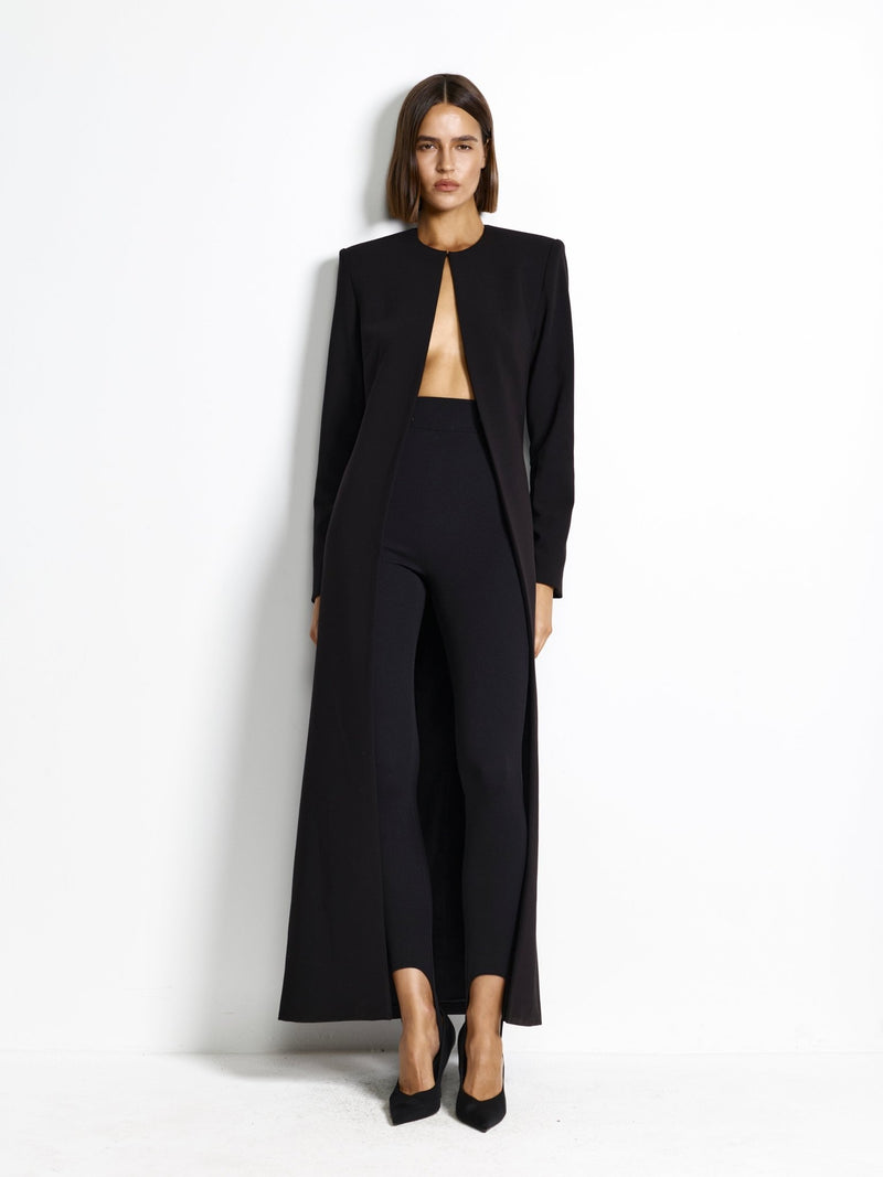 Alexandra Coat - Black - EFFIE KATS