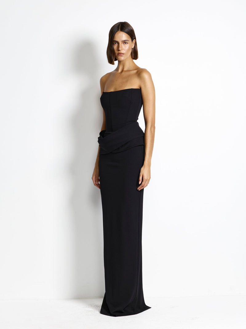 Allegra Gown — Black - EFFIE KATS