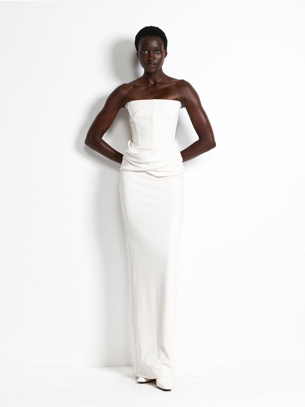 Allegra Gown - Ivory - EFFIE KATS