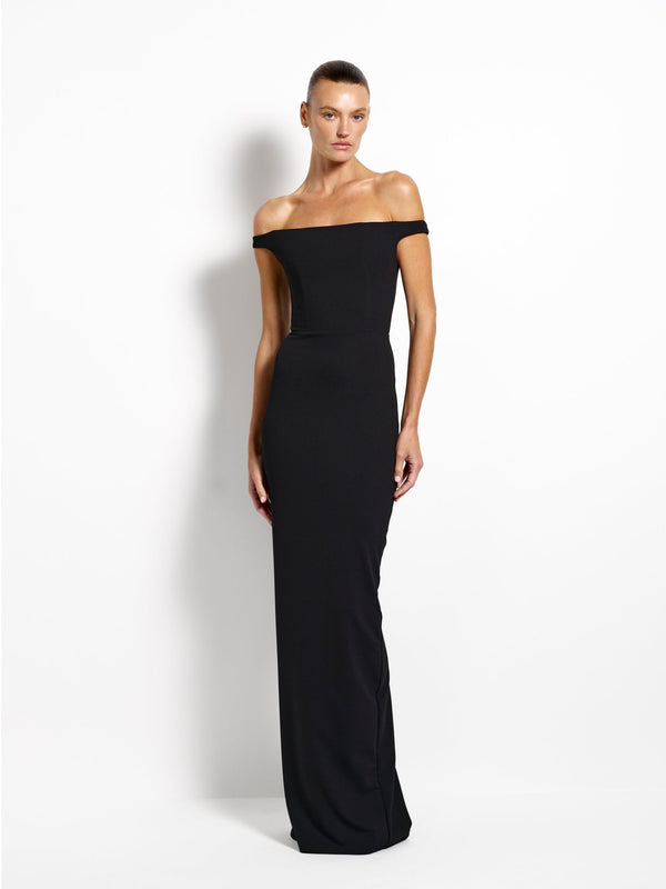 Addison Gown Black | Effie Kats | EFFIE KATS Addison Gown Black | Effie Kats | EFFIE KATS