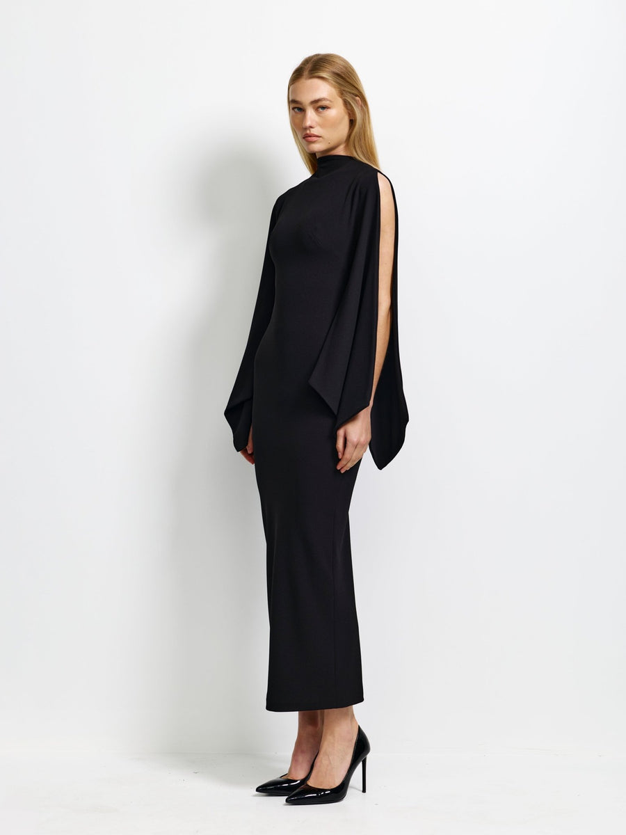 Ambrose Dress - Black - EFFIE KATS