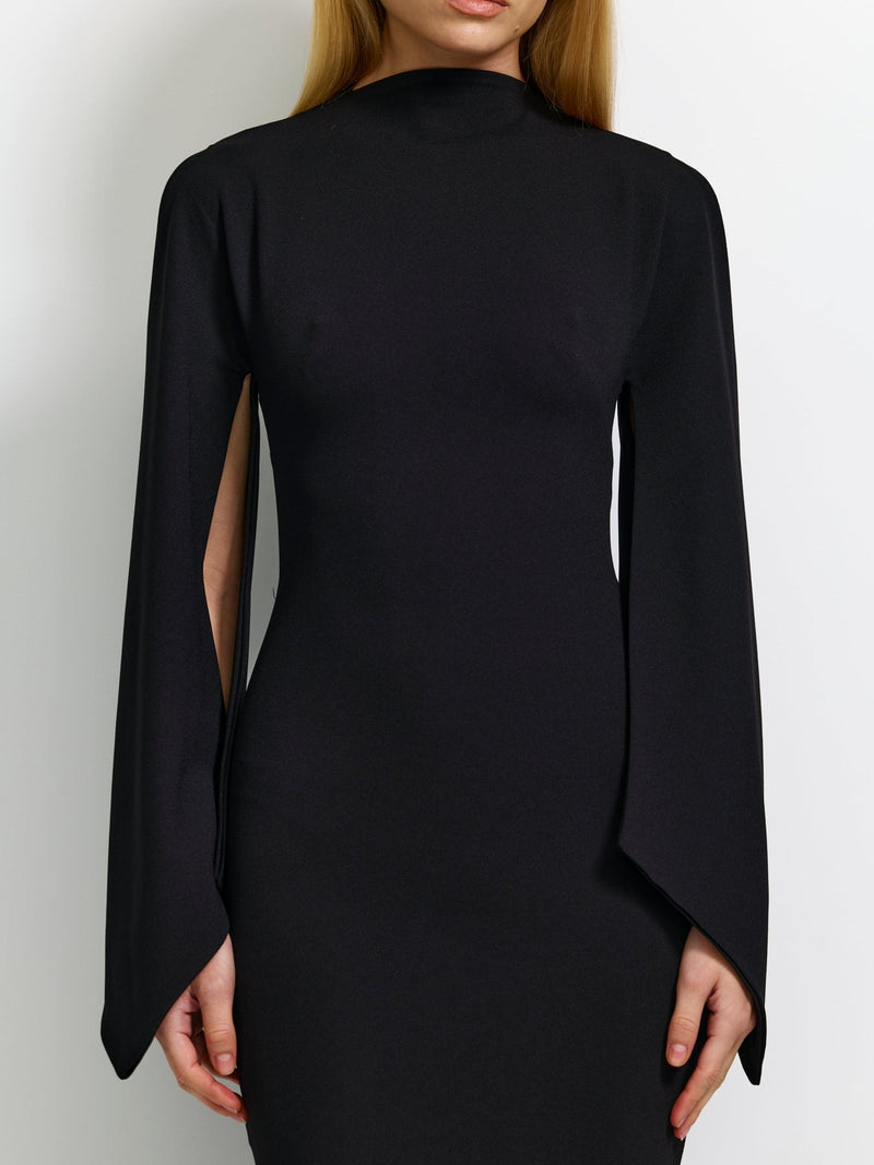 Ambrose Dress - Black - EFFIE KATS