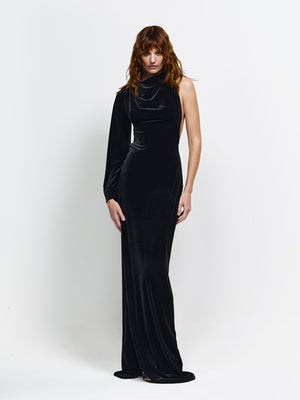 Amore Gown - Black Velvet - EFFIE KATS