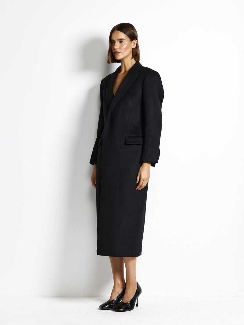 Amorette Coat - Black - EFFIE KATS