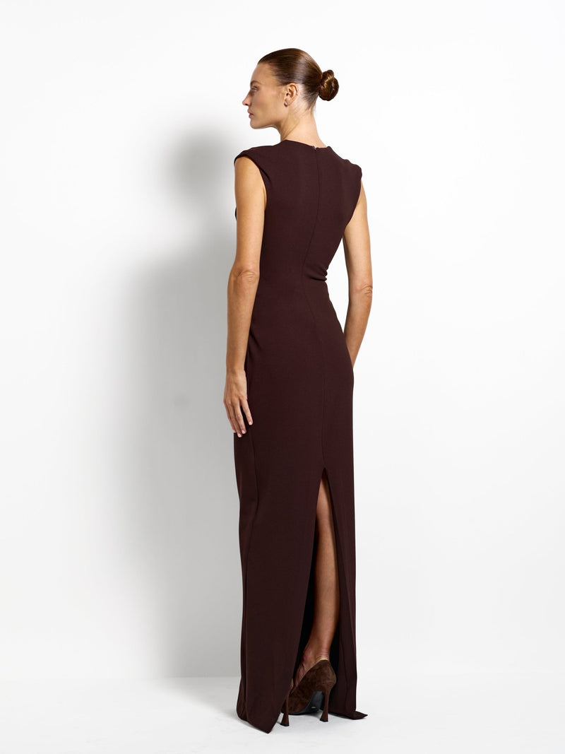 Analie Gown - Coffee - EFFIE KATS