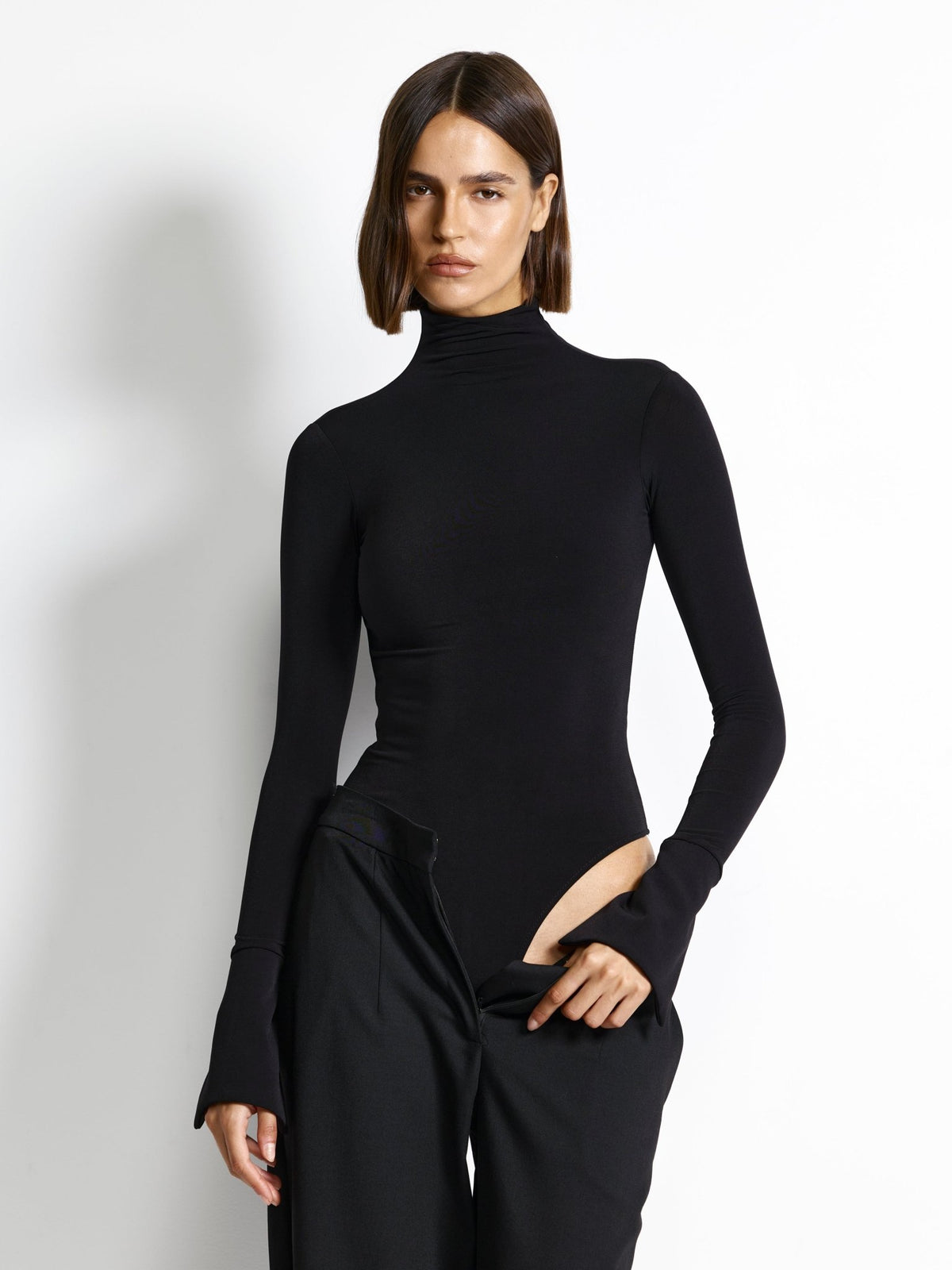 Anastasia Bodysuit - Black - EFFIE KATS