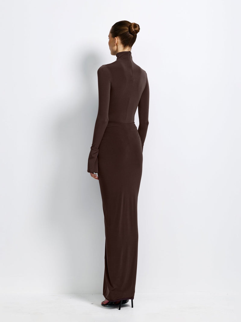 Anastasia Bodysuit - Chocolate Plum - EFFIE KATS