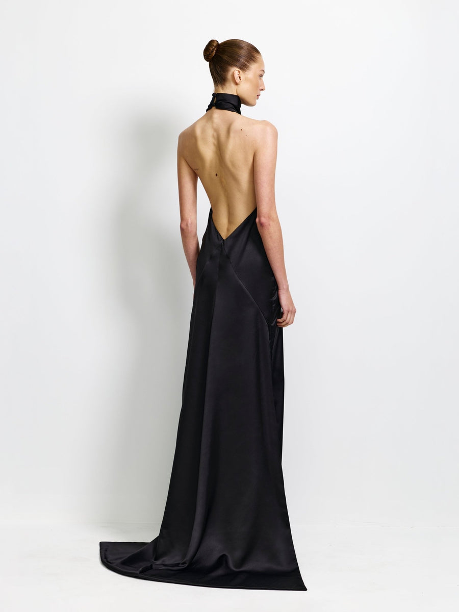 Antonia Gown - Black - EFFIE KATS