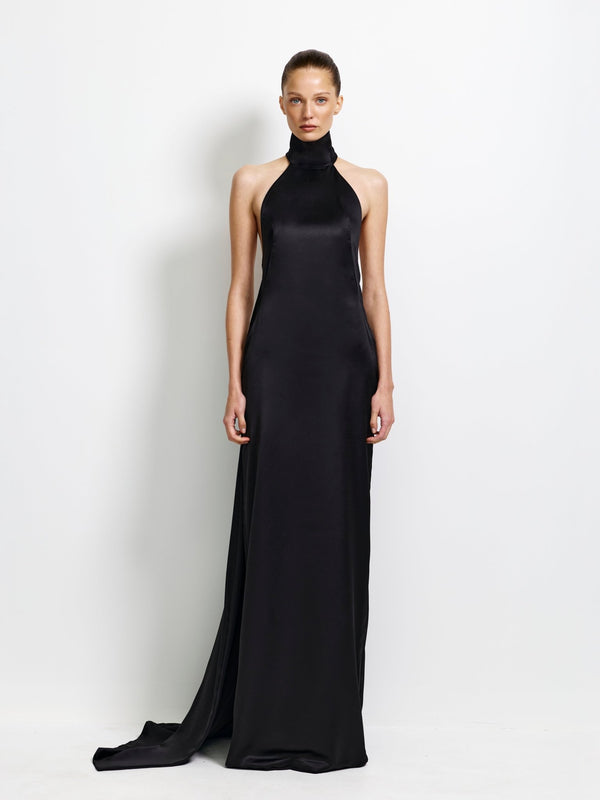Antonia Gown - Black - EFFIE KATS